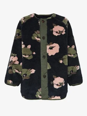 Hamon Coat Reversible- Black and Khaki