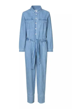 Ingrid Jumpsuit - Light Blue Denim