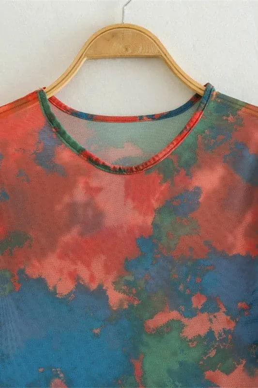 JA952 Multi Colour Print Bodysuit