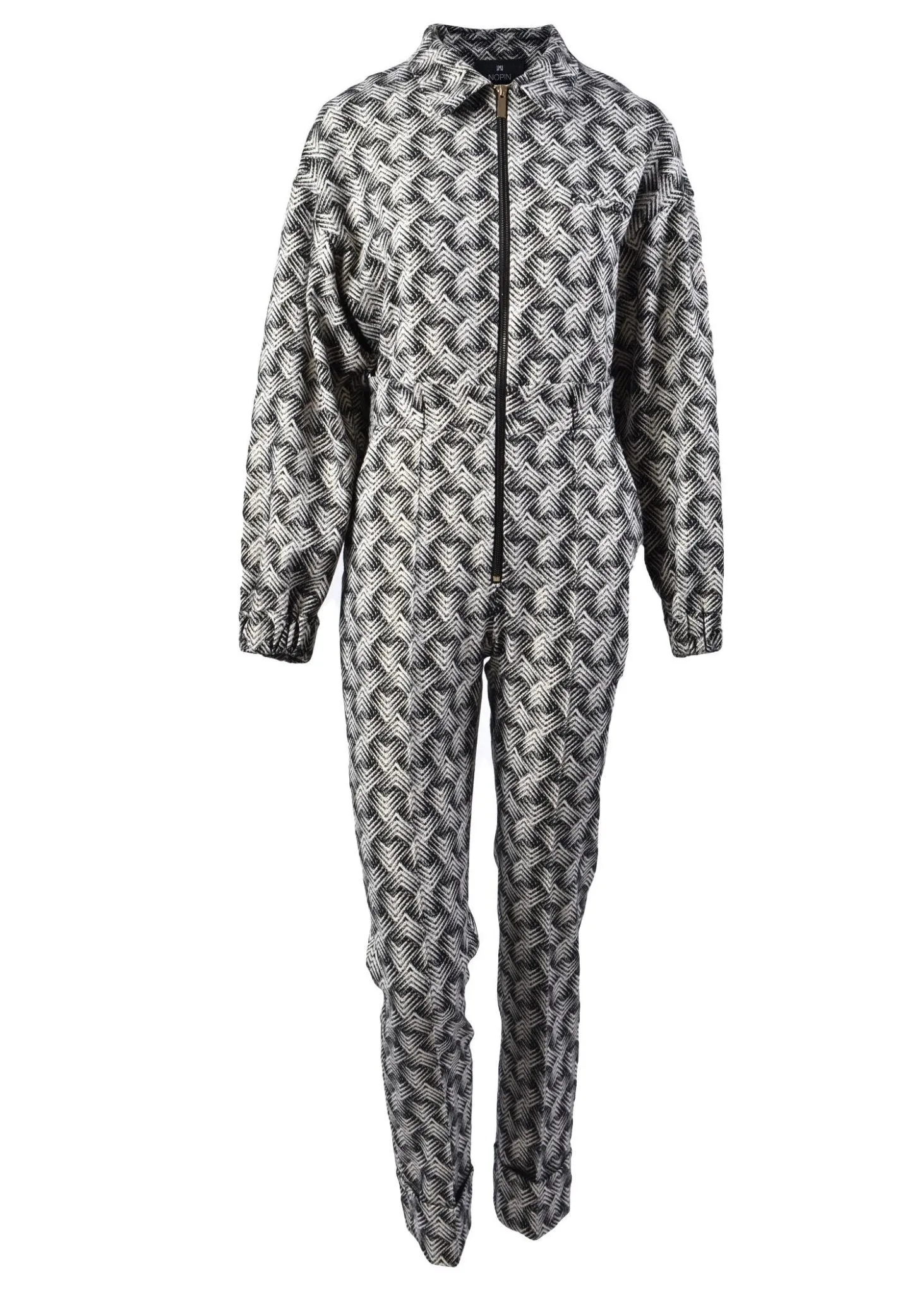 Jacquard Glitter Jumpsuit