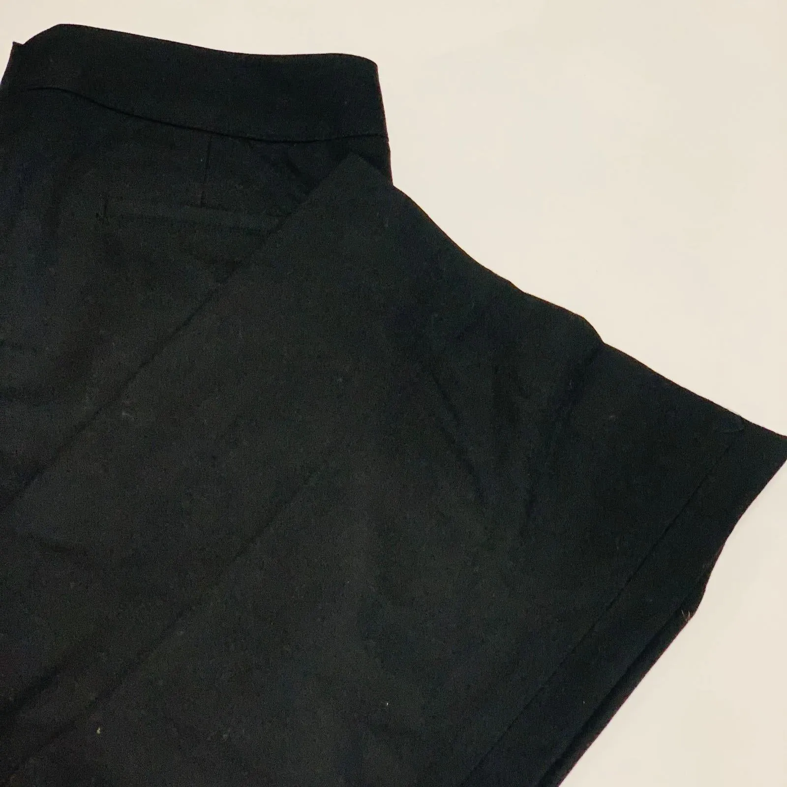JAEGER Black Ladies Wool Dress Pants Trousers Size UK 14 W36 L30