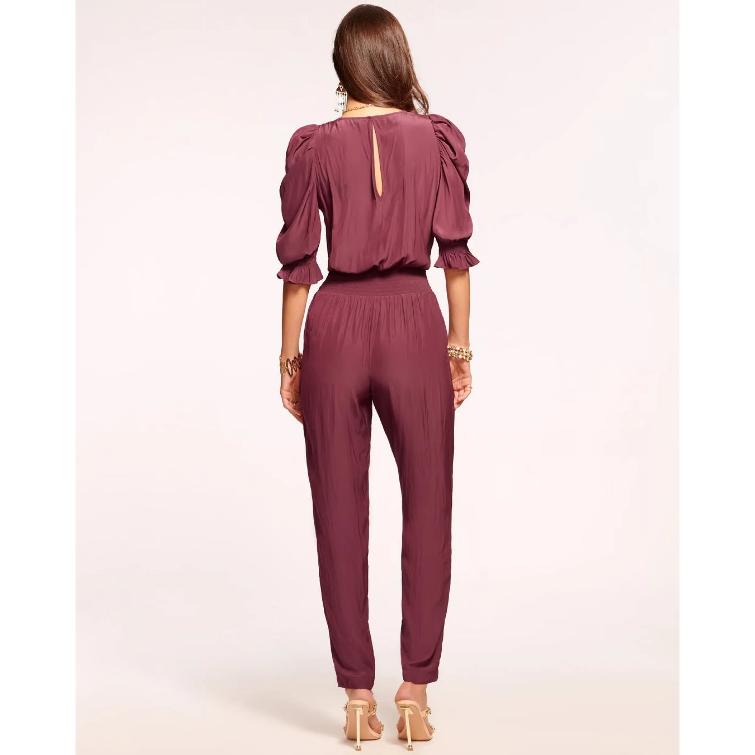 Kylie Jumpsuit Burgundy