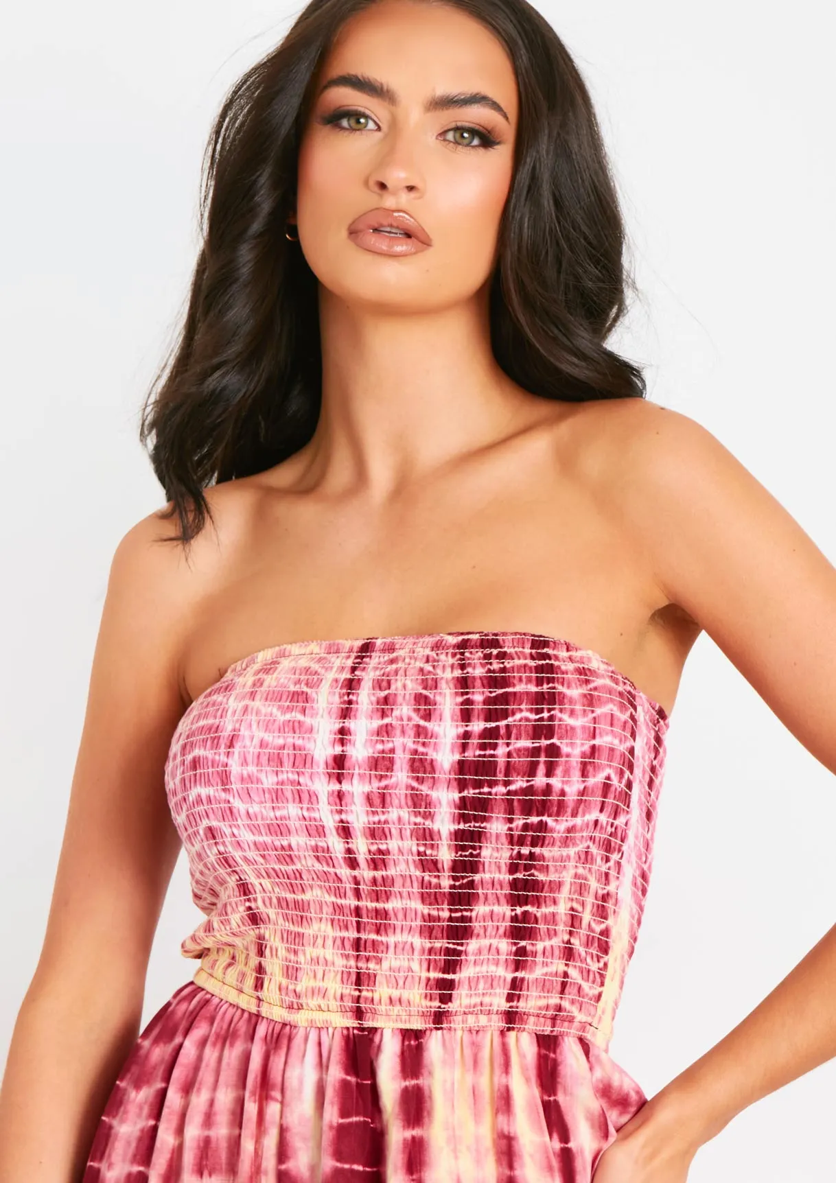 Lizzie Multi Tie Dye Printed Jumpsuit