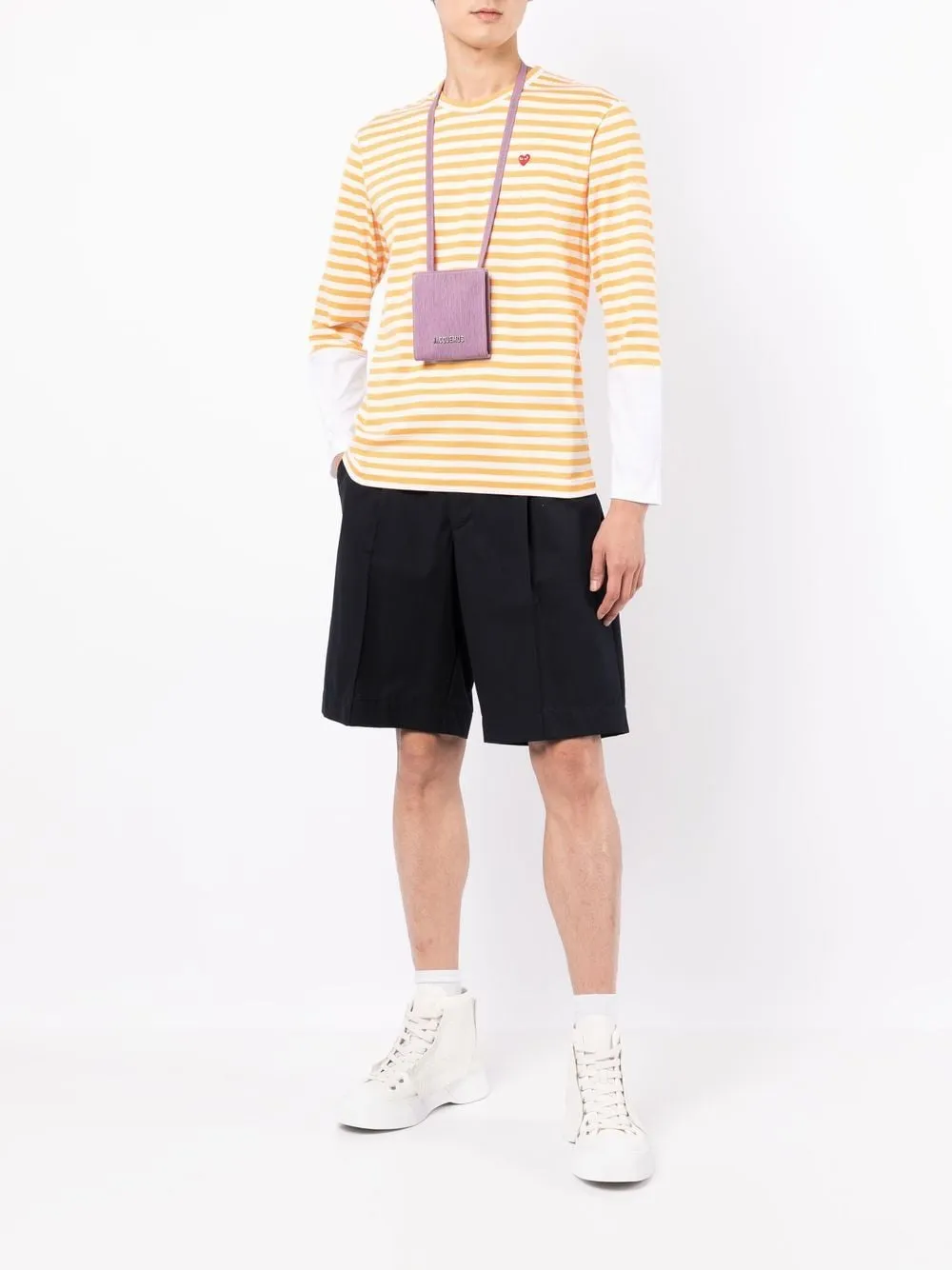 Long-Sleeve Striped T-Shirt
