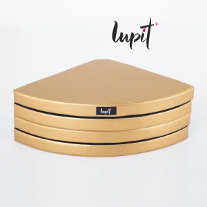 Lupit Crash Mat Round Premium Gold Metallic | 150 cm - 8 cm