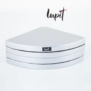 Lupit Crash Mat Round Premium Silver Metallic | 150 cm - 8 cm