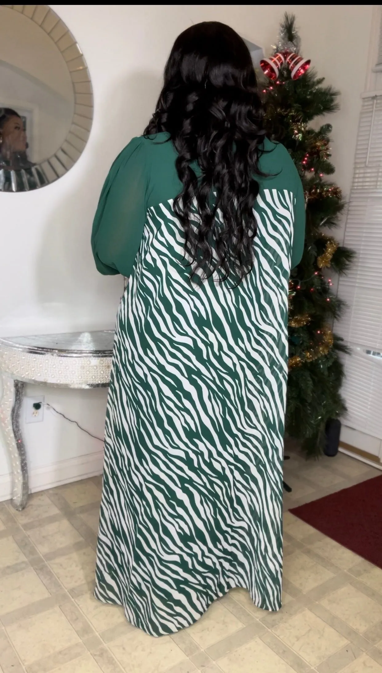 Lycra chiffon set