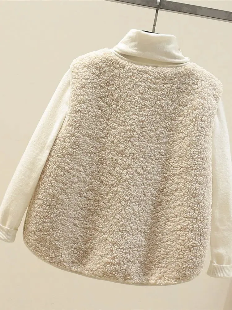 Maris Paris Gilet | Warm mouwloos fleece vest voor dames