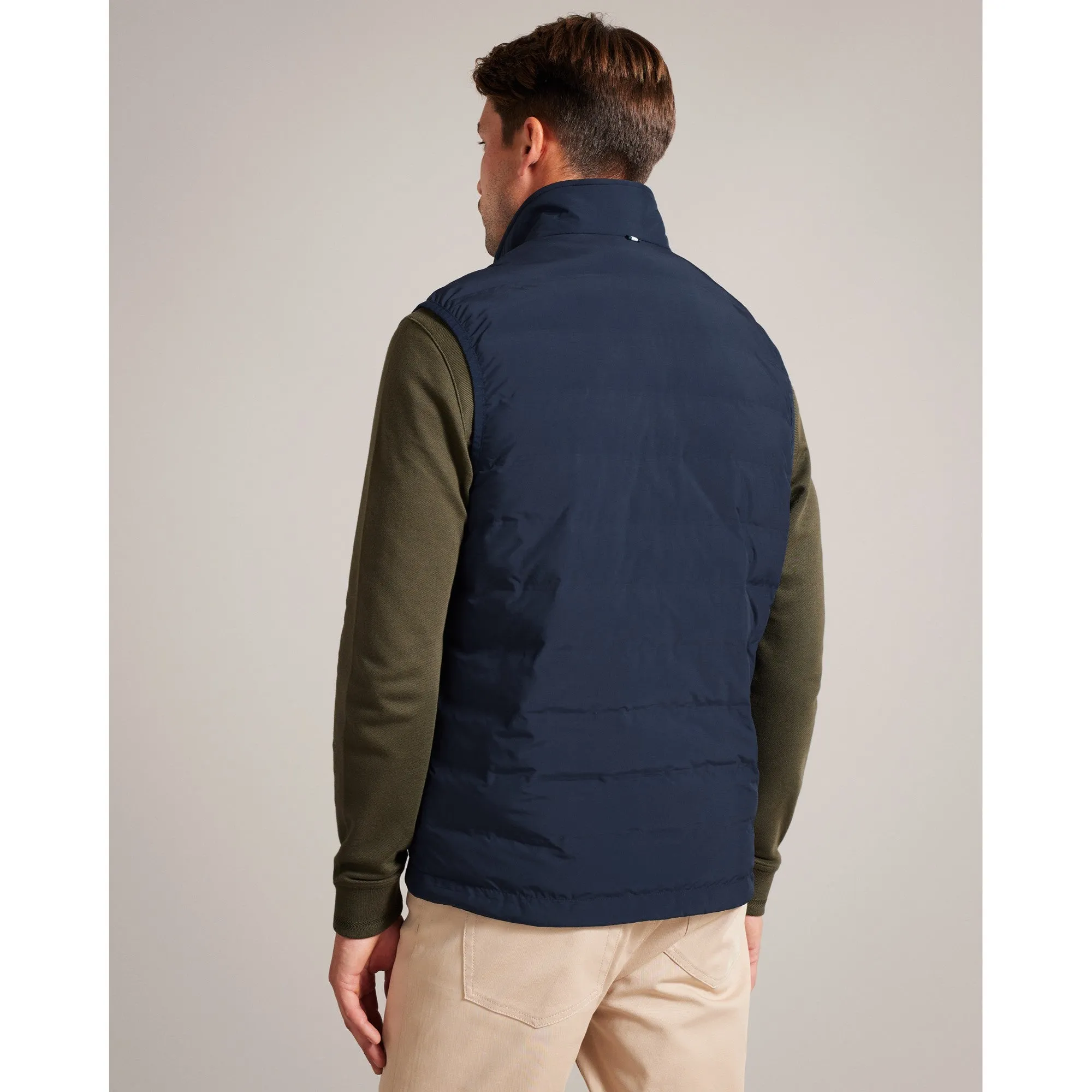 Men Mmo-Newwark-Nylon Welded Gilet - Blue