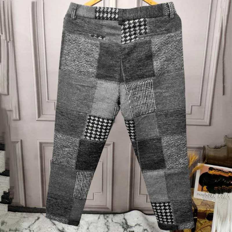 Men's Casual Woolen Trousers