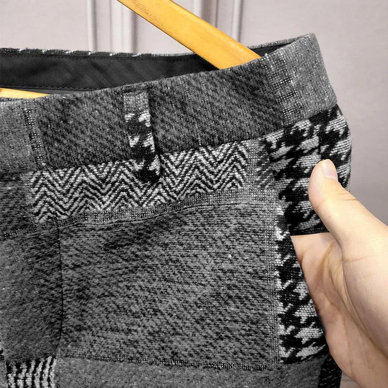 Men's Casual Woolen Trousers