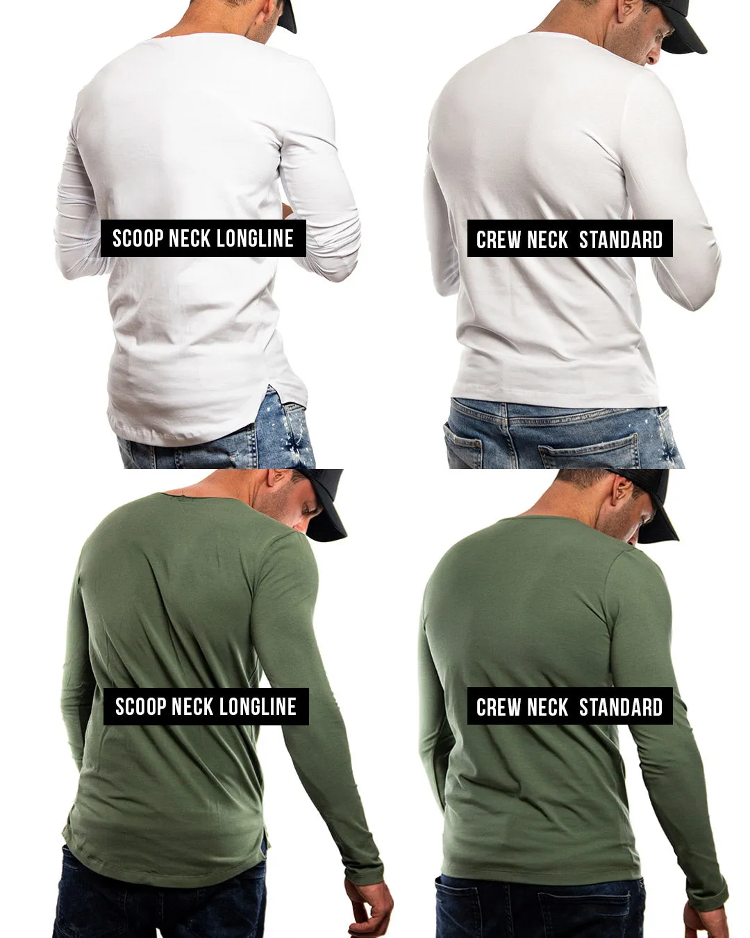 Mens Long Sleeve T-shirt "ONLY Positive attitudes allowed" MD995