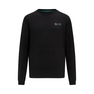 Mercedes Mens Long Slevee Tee, Black