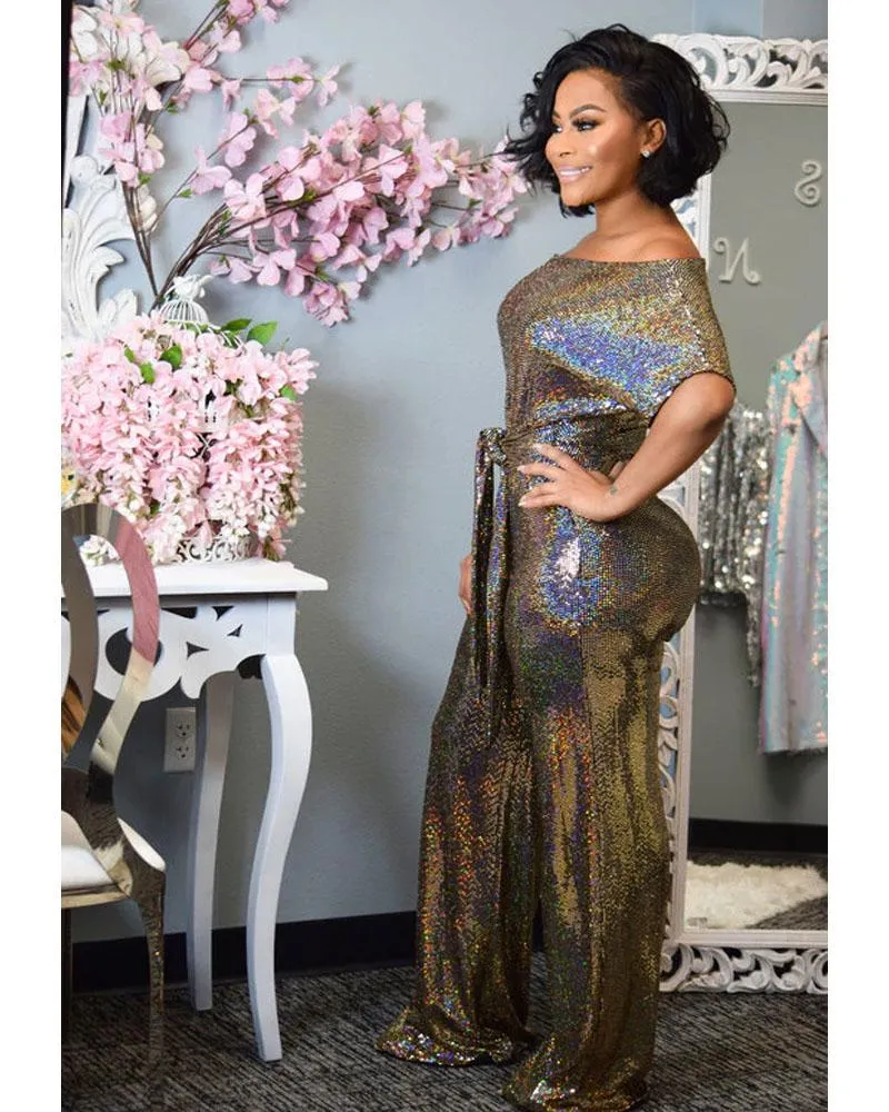 Metallic Jumpsuit