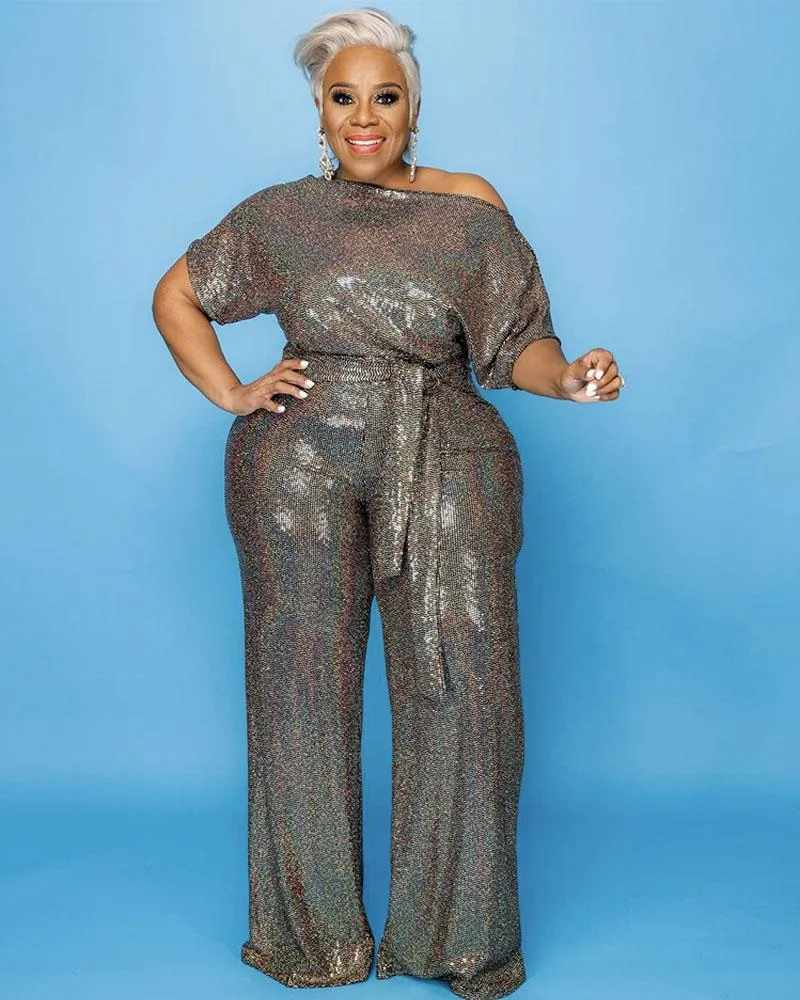 Metallic Jumpsuit