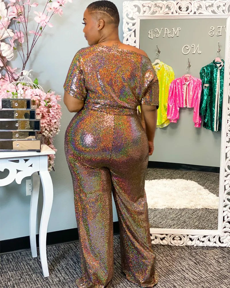 Metallic Jumpsuit