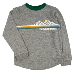 Miki Miette Boys Harvey Long Sleeve T-Shirt - Alpine
