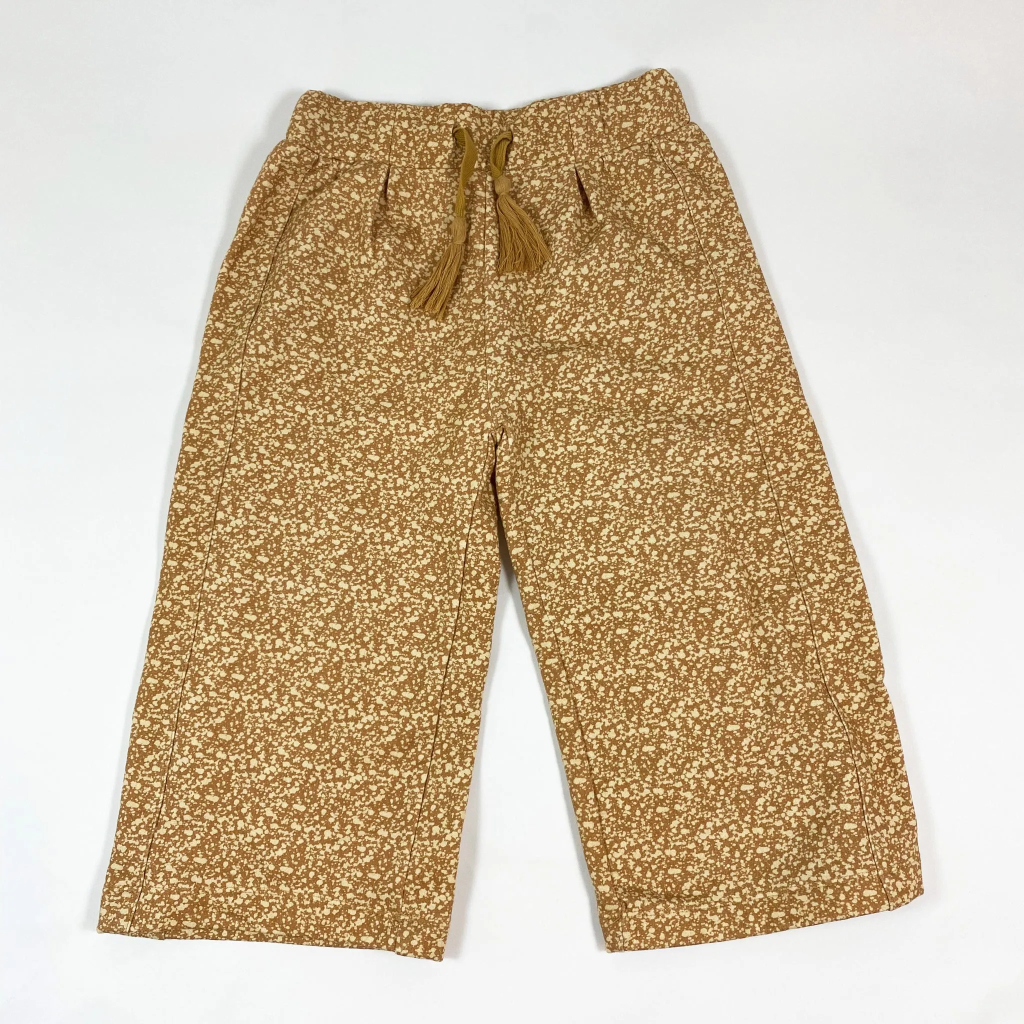 Mini A Ture teracotta splash culottes 5Y/110