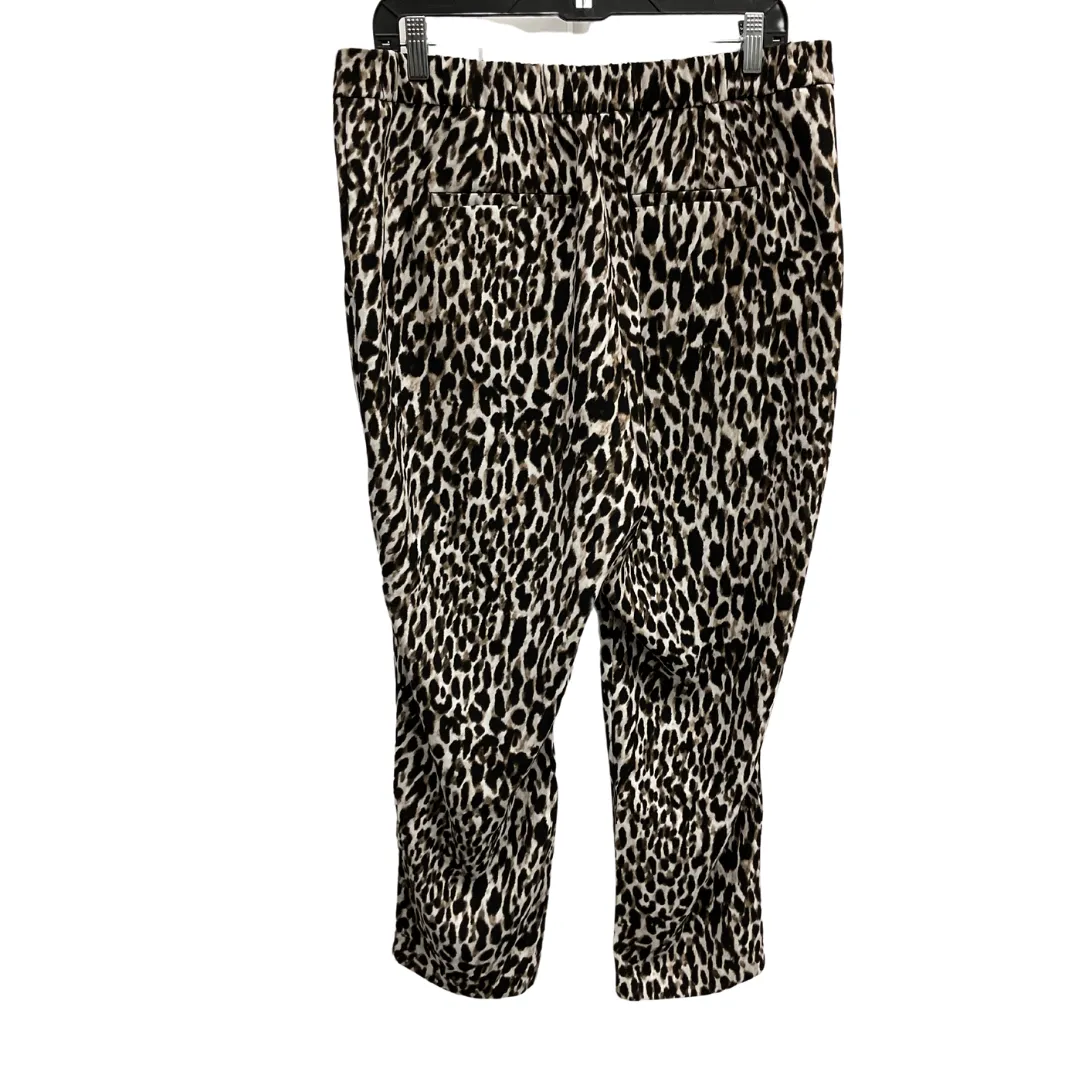 Pants Dress By Banana Republic In Animal Print, Size: L