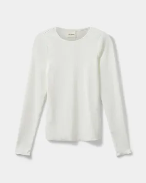PATRICIASY T-SHIRT LONG SLEEVE - White