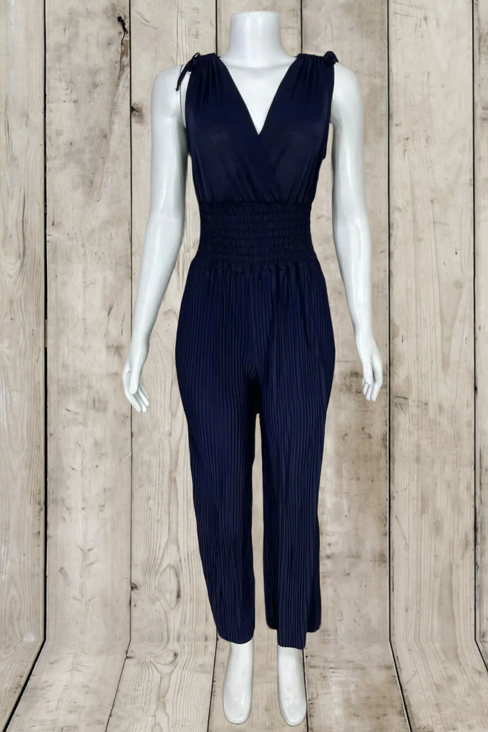 Pleated Jumpsuit