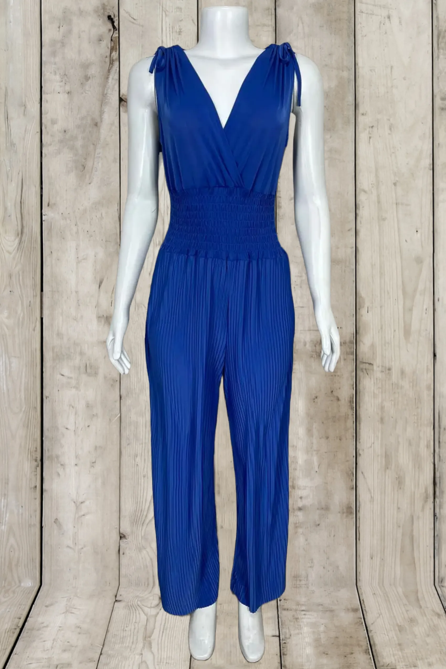 Pleated Jumpsuit