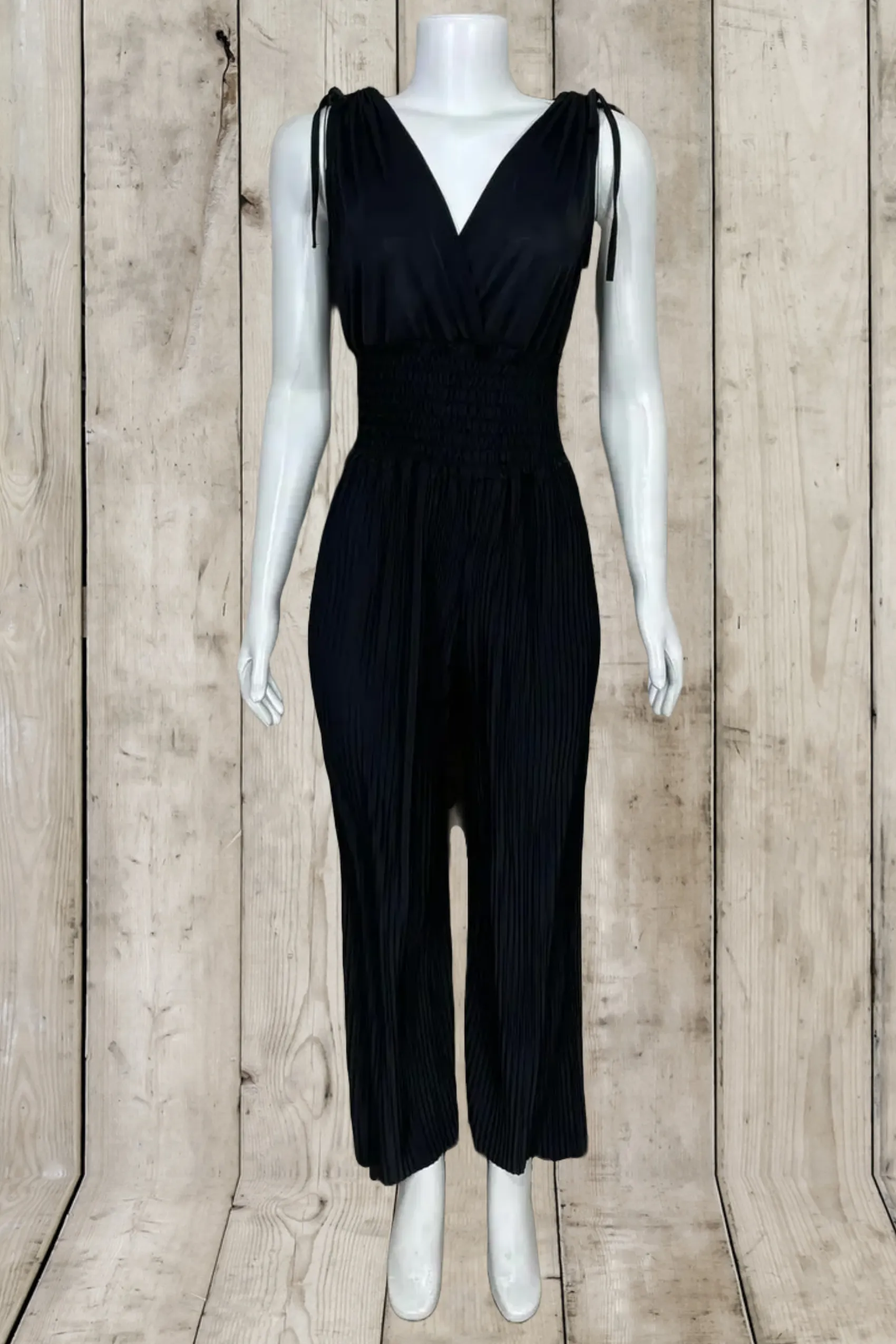 Pleated Jumpsuit