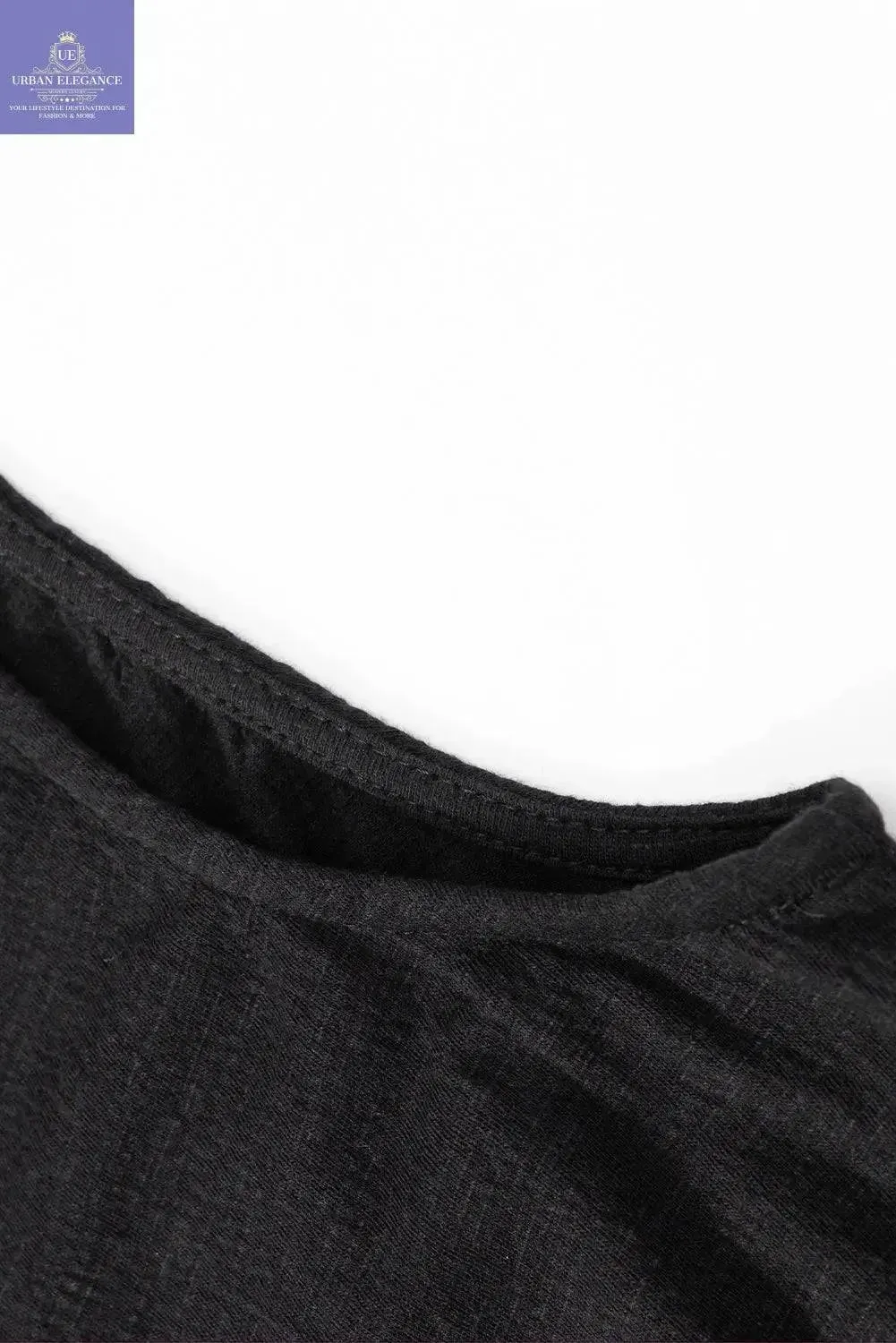 Plus Size Black Smocked High Waist Jumpsuit