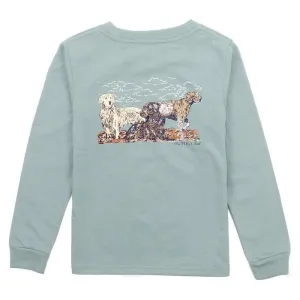 Properly Tied Hunting Dogs Long Sleeve T-Shirt