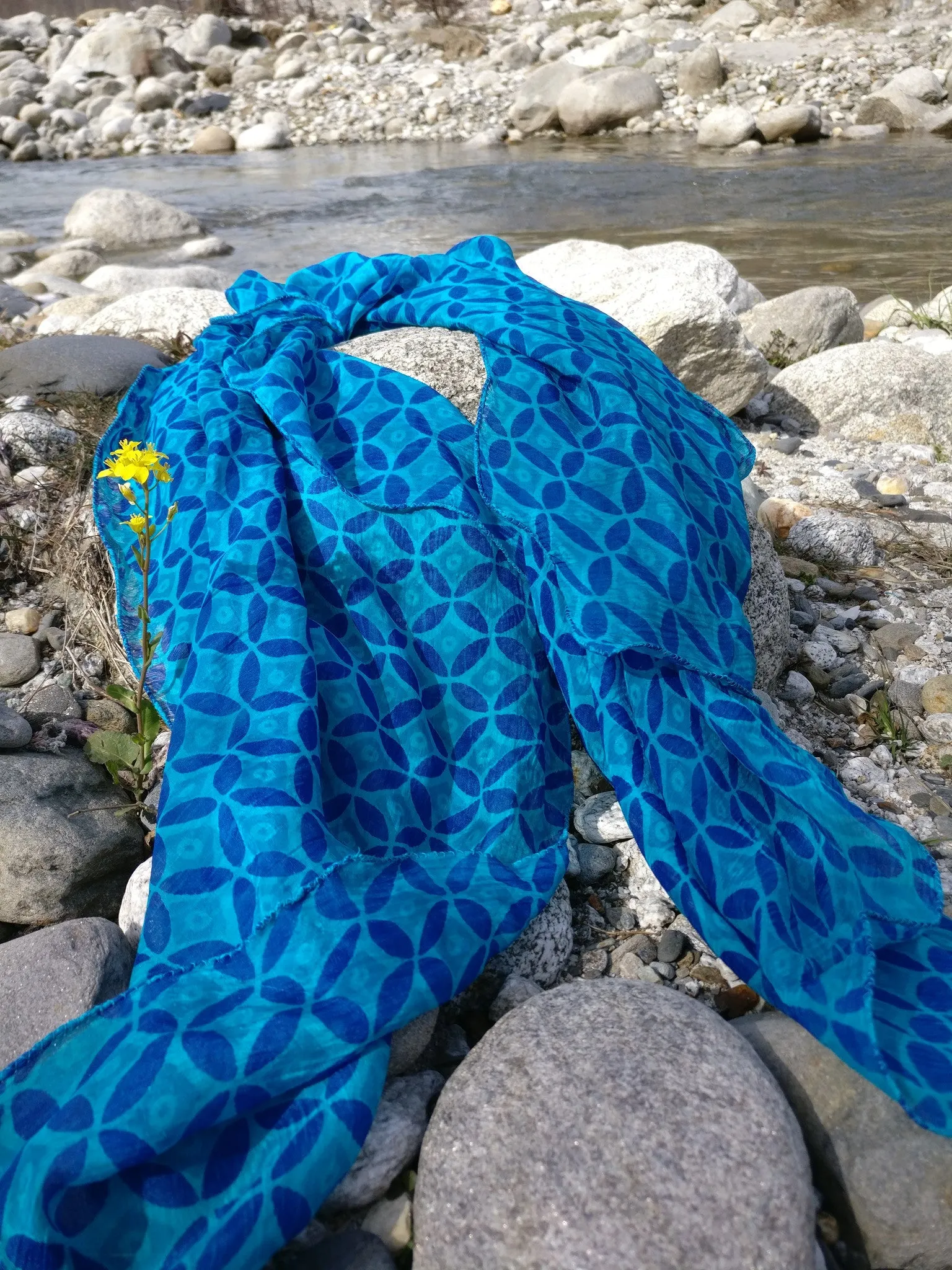 Pure Silk Chiffon Scarf