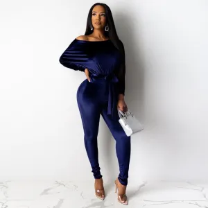 Runway Women Rompers Long Sleeve Jumpsuit