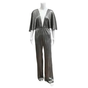 Silver Metallic Jumpsuit