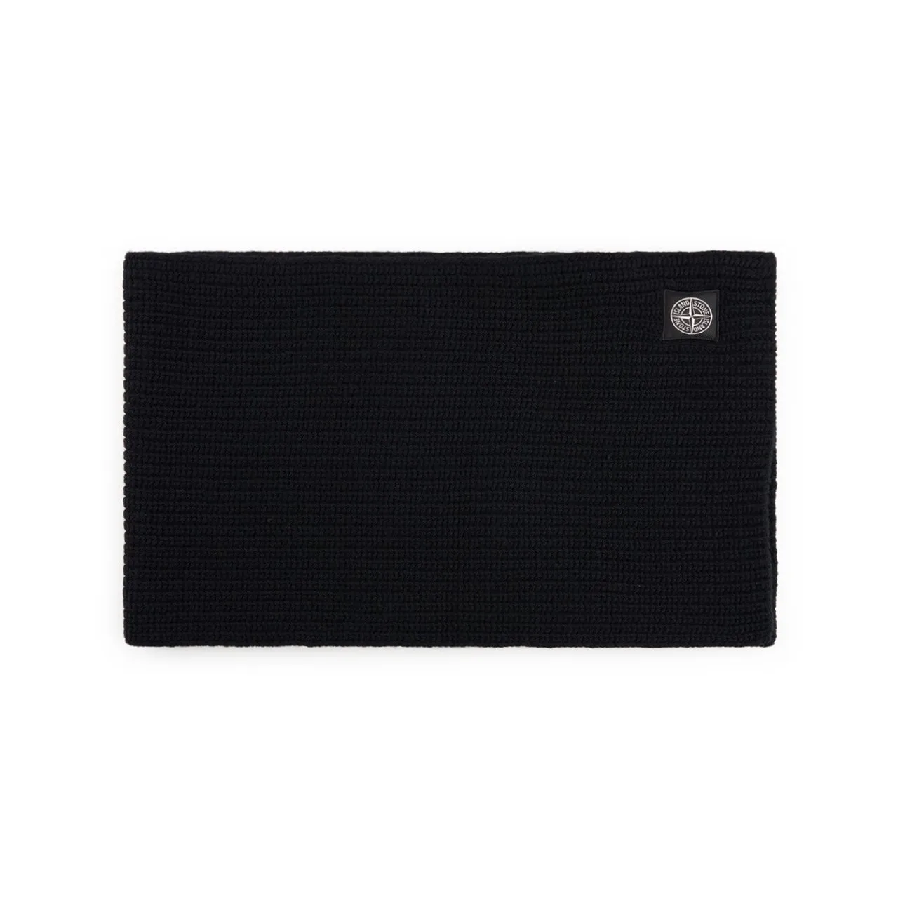 stone island wool scarf (black)