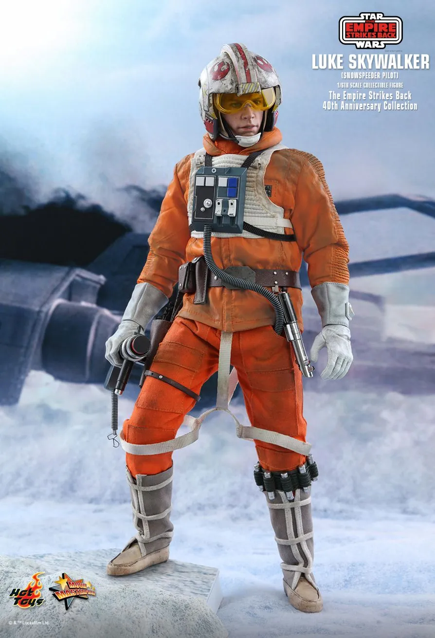 SW Ep. V - Grey Snowspeeder w/2x Snowspeeder Luke COMBO - MINT IN BOX
