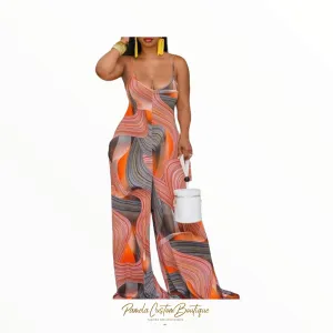 Tangerine Jumpsuit