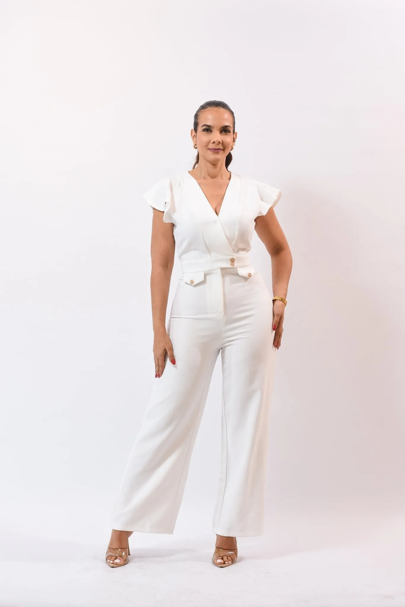 The Better Place Jumpsuit White
