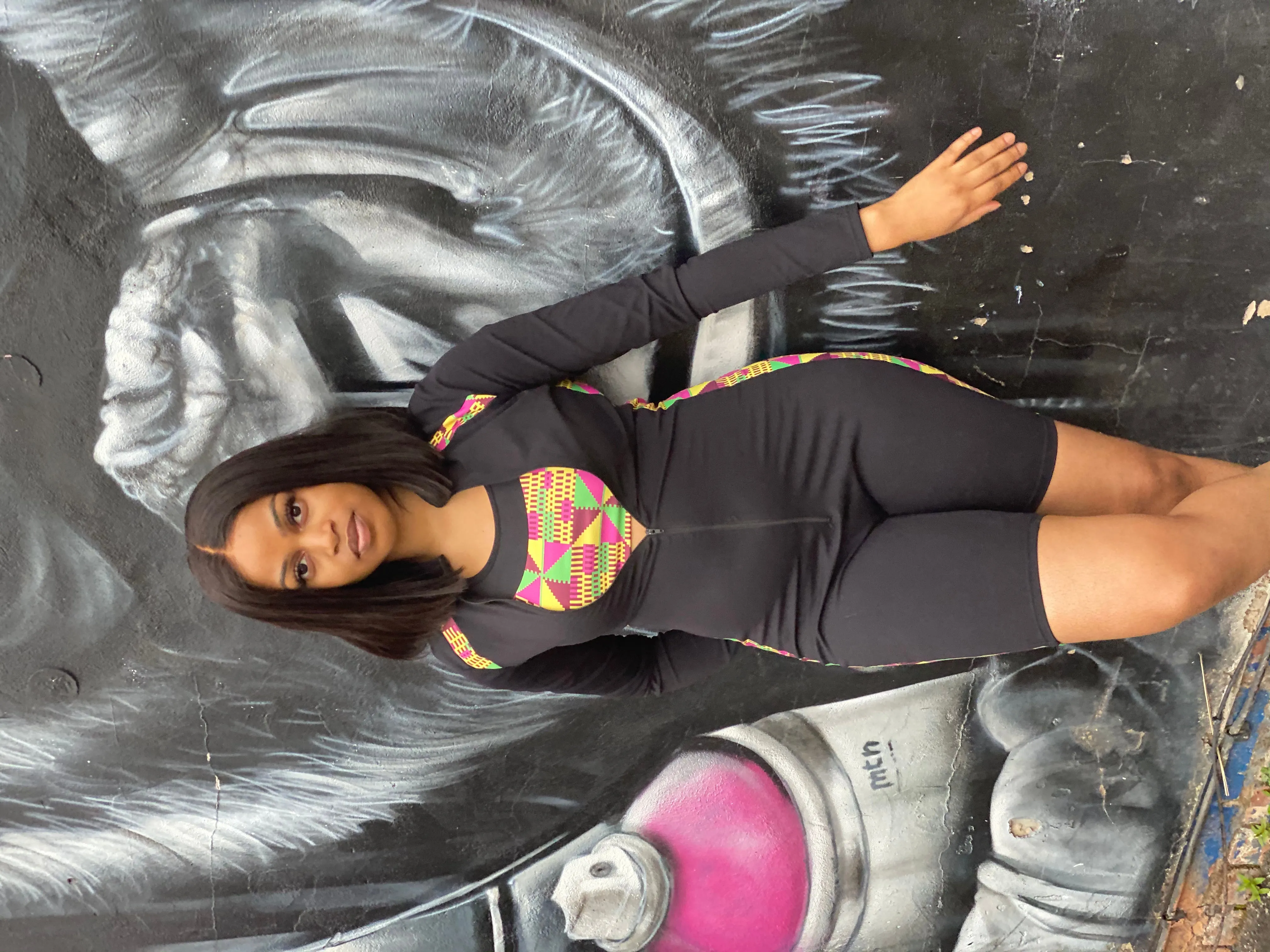 Unitard African inspired
