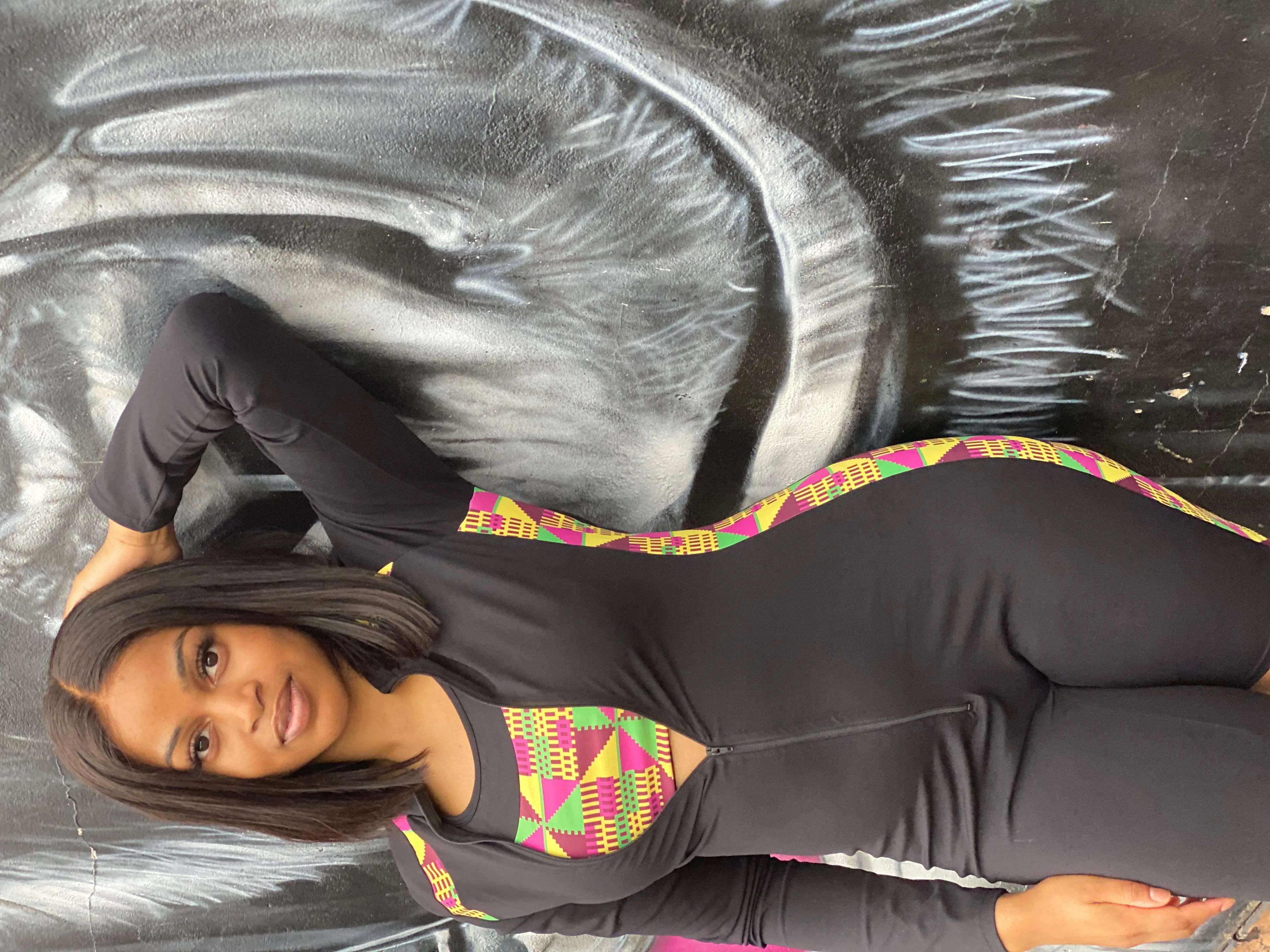 Unitard African inspired