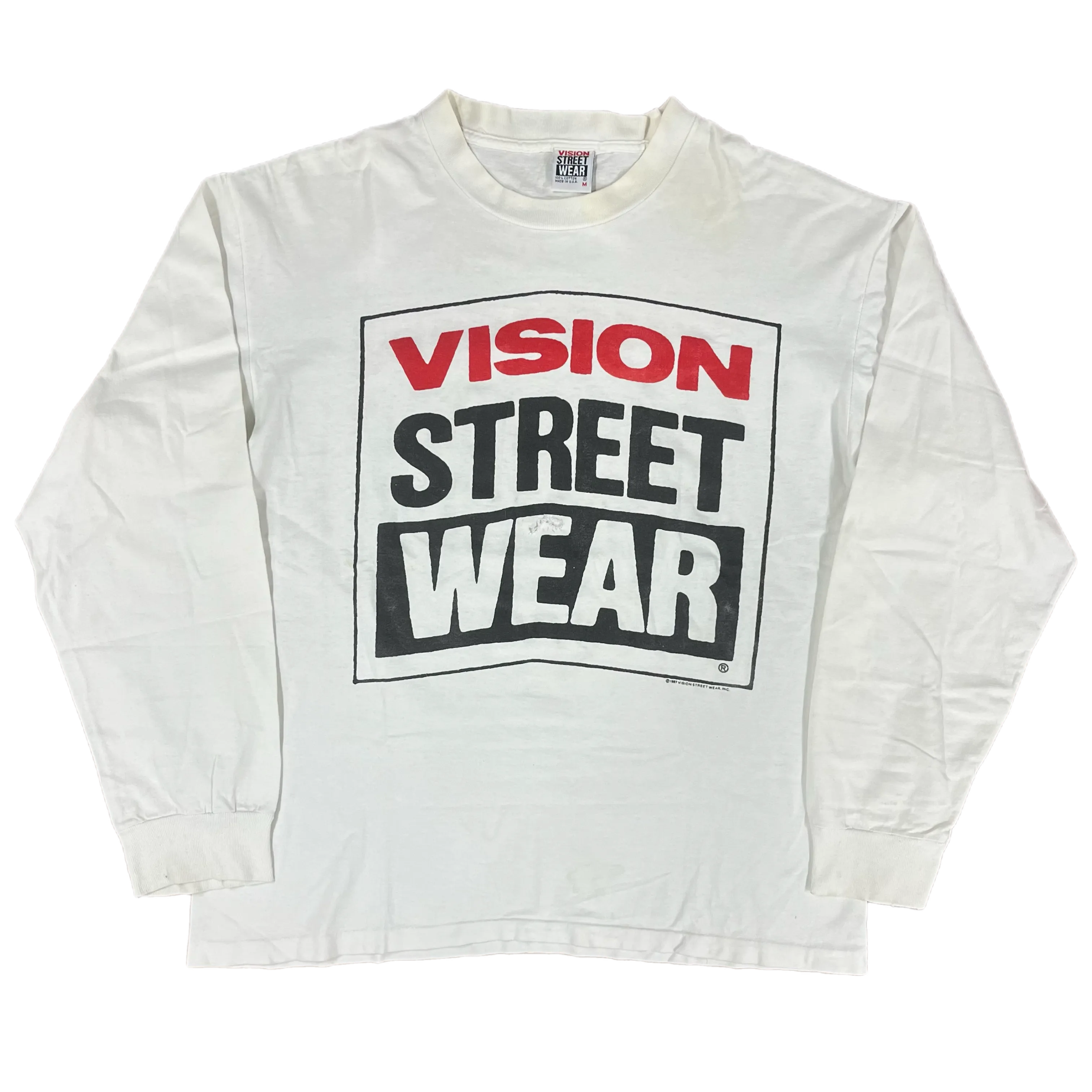 Vintage Vision Street Wear "1987" Long Sleeve Shirt