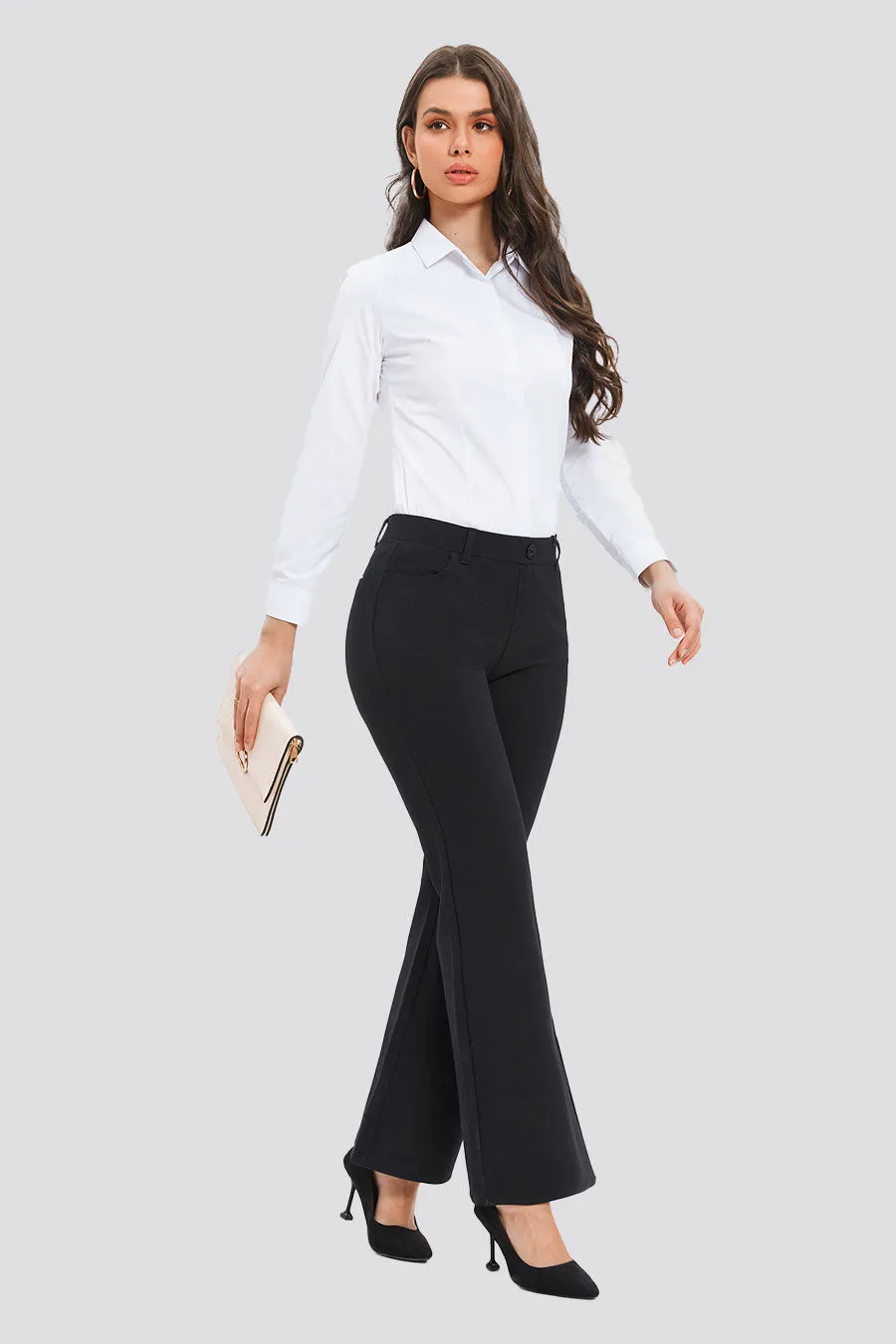 Women Classic Dress Pant  | Wide 31''