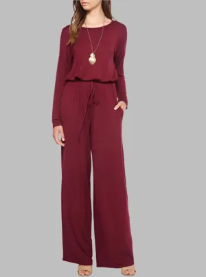 WOMEN "Wide-Leg Jumpsuit"