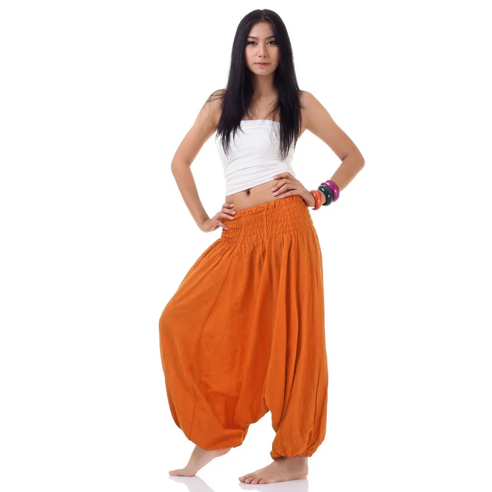 Women's 2-in-1 Jumpsuit Harem Pants Mango Tango