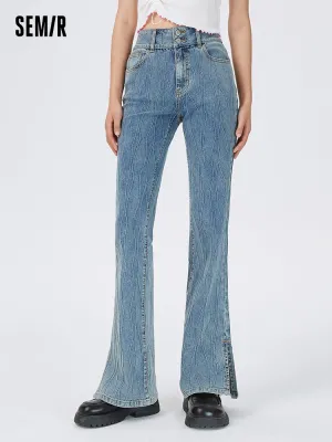 Women's Flared Denim Pants