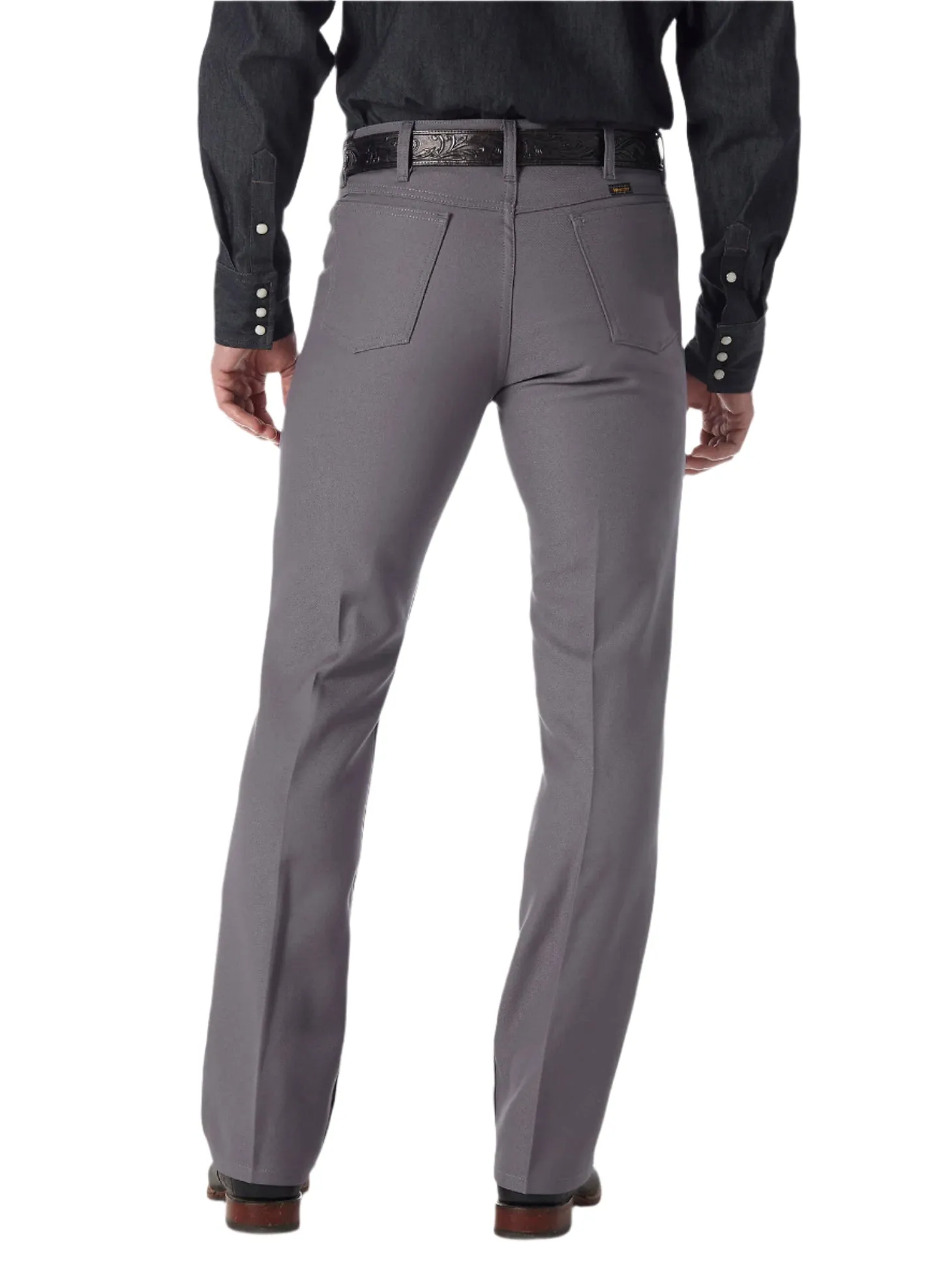 Wrangler Men's Wrancher Gray Dress Pants
