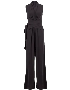 Wrapped Palazzo Jumpsuit