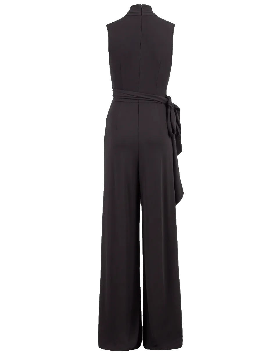 Wrapped Palazzo Jumpsuit