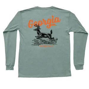 Youth - Classic Deer LS Pocket Tee
